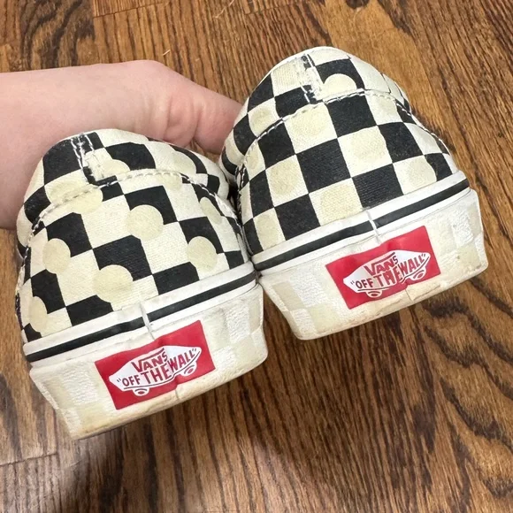 Vans Checkerboard Slip-On Sneakers sz 7 Women’s - Picture 7 of 14